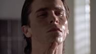 Patrick Bateman's skincare routine (Image via Lionsgate)